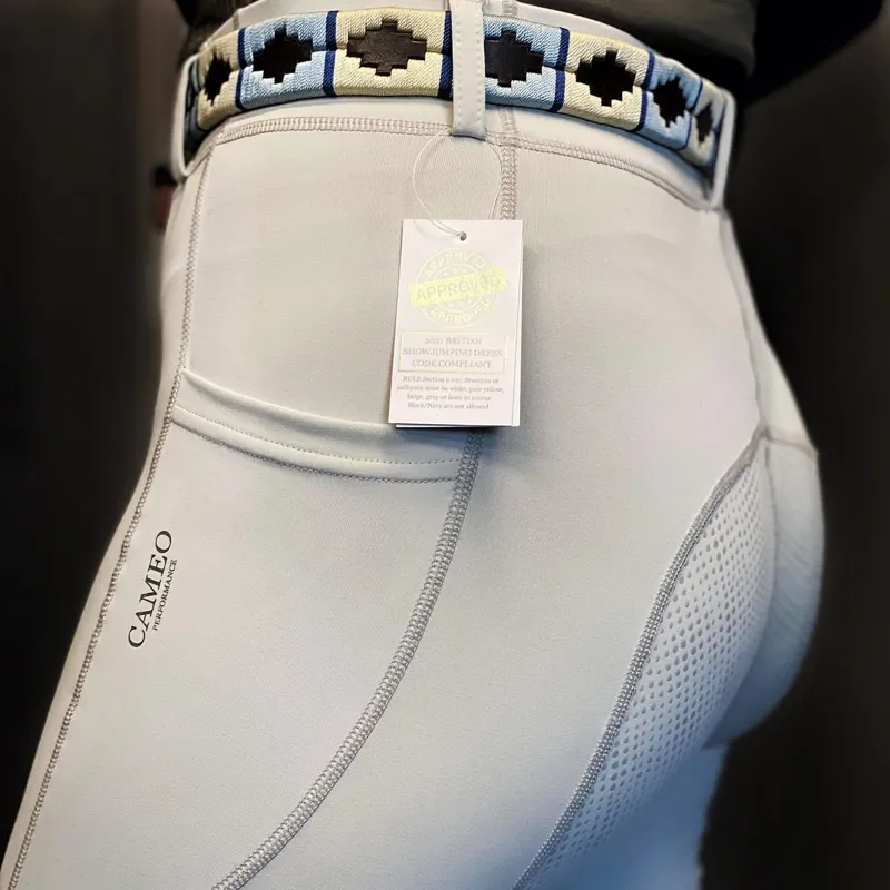 Cameo Equine Performance Tights in Grey